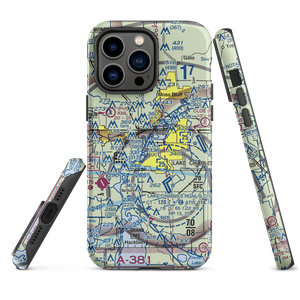 L Auberge du Lac Hotel Seaplane Base (29LS) VFR Sectional  Tough iPhone Case