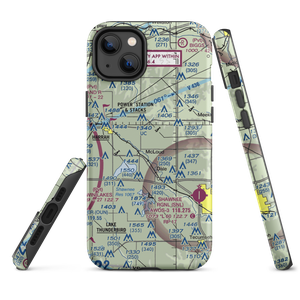 L D Airport (56OK) VFR Sectional  Tough iPhone Case