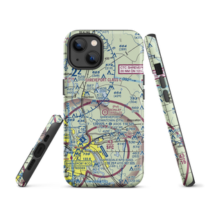 L J Earnest Airport (LS69) VFR Sectional  Tough iPhone Case