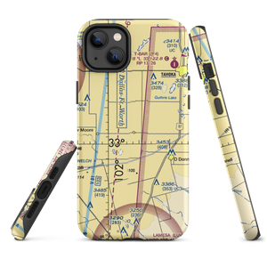 L P Askew Farms Airport (00XS) VFR Sectional  Tough iPhone Case