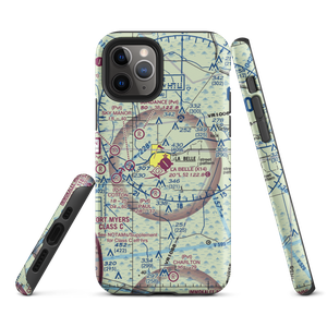 La Belle Municipal Airport (X14) VFR Sectional  Tough iPhone Case