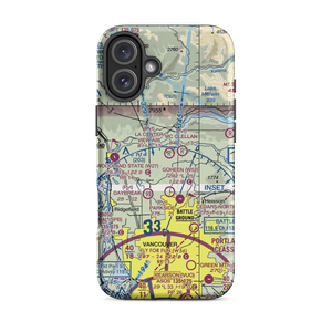 La Center View-Air Airport (WA29) VFR Sectional  Tough iPhone Case