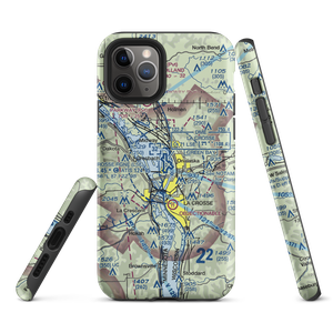 La Crosse Municipal Airport (LSE) VFR Sectional  Tough iPhone Case