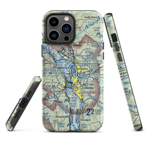 La Crosse Municipal Airport (LSE) VFR Sectional  Tough iPhone Case