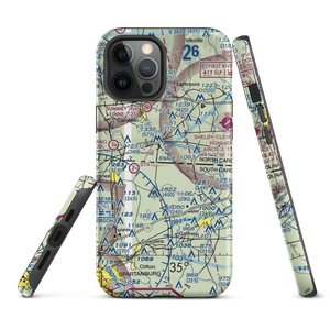 La Dolce Terra Airport (38SC) VFR Sectional  Tough iPhone Case