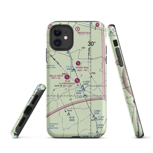 La Esperanza Ranch Airport (TE29) VFR Sectional  Tough iPhone Case