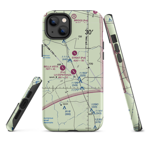 La Esperanza Ranch Airport (TE29) VFR Sectional  Tough iPhone Case