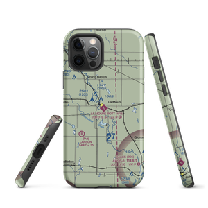 La Moure Rott Municipal Airport (4F9) VFR Sectional  Tough iPhone Case