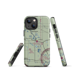 La Moure Rott Municipal Airport (4F9) VFR Sectional  Tough iPhone Case