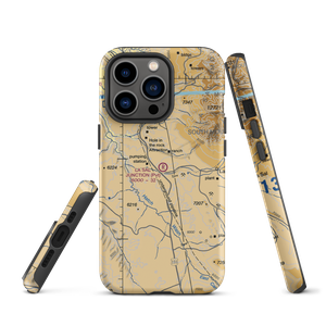 La Sal Junction Airport (01UT) VFR Sectional  Tough iPhone Case