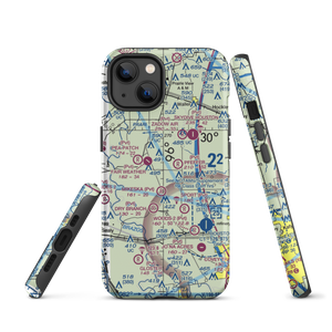 Laas Farm Airport (1TS1) VFR Sectional  Tough iPhone Case