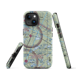 Lac Vieux Desert Seaplane Base (16WI) VFR Sectional  Tough iPhone Case