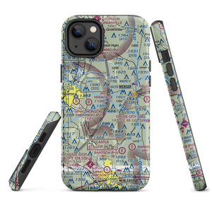 Lackawannock Airport (PN99) VFR Sectional  Tough iPhone Case