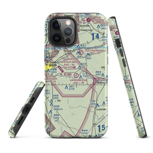 Lackorn Airport (TE51) VFR Sectional  Tough iPhone Case