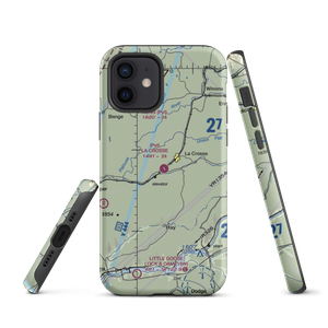 Lacrosse Municipal Airport (WA30) VFR Sectional  Tough iPhone Case