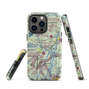 Lafayette Airstrip (OR90) VFR Sectional  Tough iPhone Case