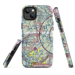 Lafayette Landings Airport (FD90) VFR Sectional  Tough iPhone Case