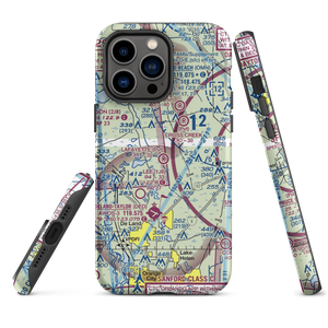 Lafayette Landings Airport (FD90) VFR Sectional  Tough iPhone Case