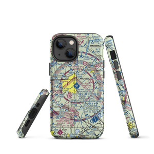 Lafayette Regional Airport (LFT) VFR Sectional  Tough iPhone Case