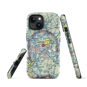 LaGrange Callaway Airport (LGC) VFR Sectional  Tough iPhone Case