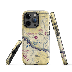 Lajitas International Airport (T89) VFR Sectional  Tough iPhone Case