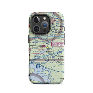 Lake Air Service Airport (LA32) VFR Sectional  Tough iPhone Case