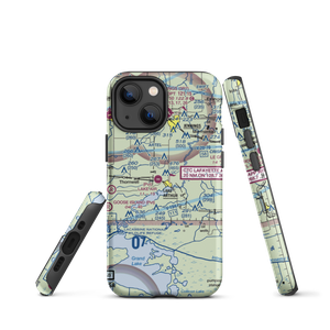 Lake Air Service Airport (LA32) VFR Sectional  Tough iPhone Case