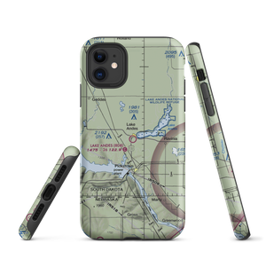 Lake Andes Municipal Airport (8D8) VFR Sectional  Tough iPhone Case