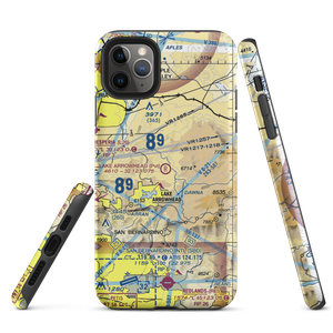 Lake Arrowhead Airport (2CN8) VFR Sectional  Tough iPhone Case