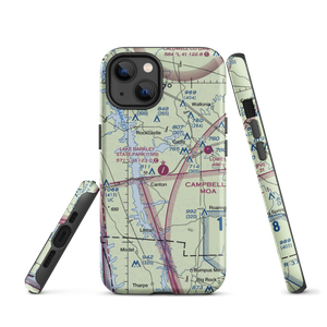 Lake Barkley State Park Airport (1M9) VFR Sectional  Tough iPhone Case