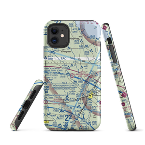 Lake Bay Gall Airport (0TS5) VFR Sectional  Tough iPhone Case