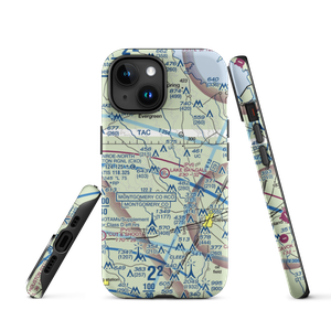 Lake Bay Gall Airport (0TS5) VFR Sectional  Tough iPhone Case