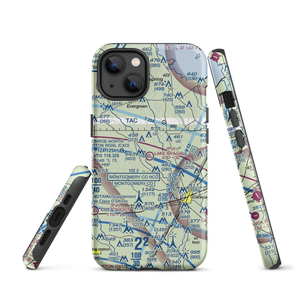 Lake Bay Gall Airport (0TS5) VFR Sectional  Tough iPhone Case