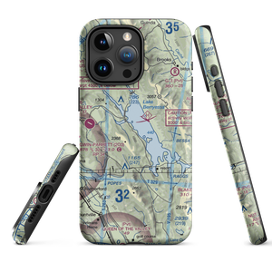 Lake Berryessa Seaplane Base (E20) VFR Sectional  Tough iPhone Case