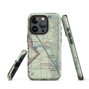 Lake Bronson Airport (27MN) VFR Sectional  Tough iPhone Case