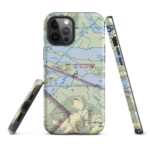 Lake Brooks Seaplane Base (5Z9) VFR Sectional  Tough iPhone Case