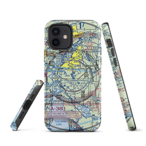 Lake Charles Regional Airport (LCH) VFR Sectional  Tough iPhone Case