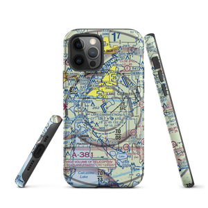 Lake Charles Regional Airport (LCH) VFR Sectional  Tough iPhone Case