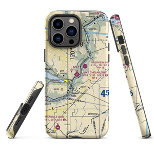 Lake Chelan Airport (S10) VFR Sectional  Tough iPhone Case