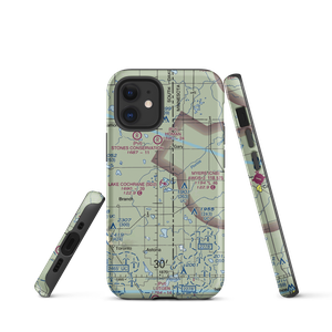 Lake Cochrane Seaplane Base (SD2) VFR Sectional  Tough iPhone Case