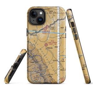 Lake Creek Ranch Airport (92CO) VFR Sectional  Tough iPhone Case