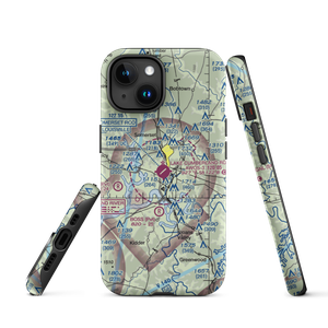 Lake Cumberland Regional Airport (SME) VFR Sectional  Tough iPhone Case
