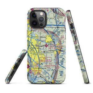 Lake Elmo Airport (21D) VFR Sectional  Tough iPhone Case