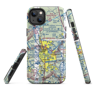 Lake Gibson Seaplane Base (8FA0) VFR Sectional  Tough iPhone Case