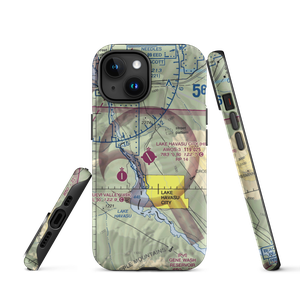 Lake Havasu City Airport (HII) VFR Sectional  Tough iPhone Case