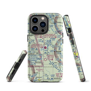 Lake Isabella Airpark (D15) VFR Sectional  Tough iPhone Case