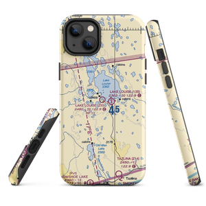 Lake Louise Airport (Z55) VFR Sectional  Tough iPhone Case