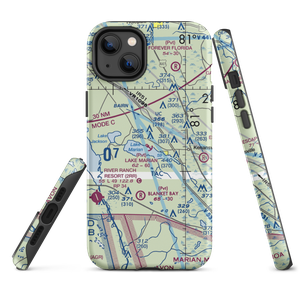 Lake Marian Seaplane Base (80FA) VFR Sectional  Tough iPhone Case