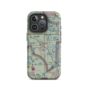 Lake Mills Municipal Airport (0Y6) VFR Sectional  Tough iPhone Case