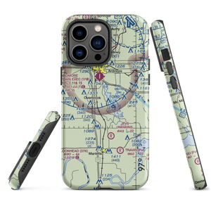 Lake Murray State Park Airport (1F1) VFR Sectional  Tough iPhone Case